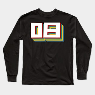 Number 8 Long Sleeve T-Shirt